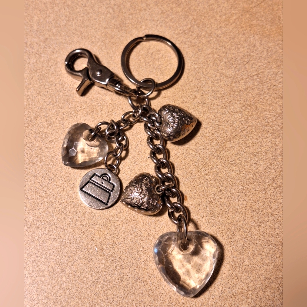 Kathy Van Zeeland Bag Charm Key Chain